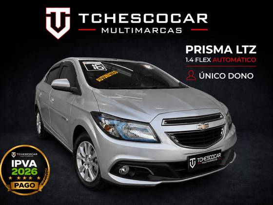 CHEVROLET PRISMA 1.4 MPFI LTZ 8V FLEX 4P AUTOMÁTICO CHEVROLET PRISMA 1.4 MPFI LTZ 8V FLEX 4P AUTOMÁTICO